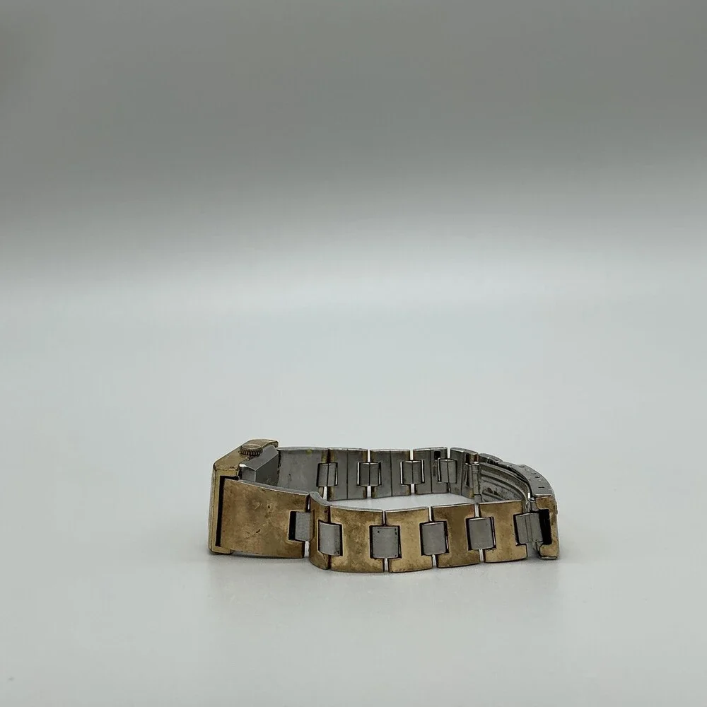 Vintage Seiko Womens Watch 16mm 1104-3409 Gold Silver Two Tone Manual 6.25